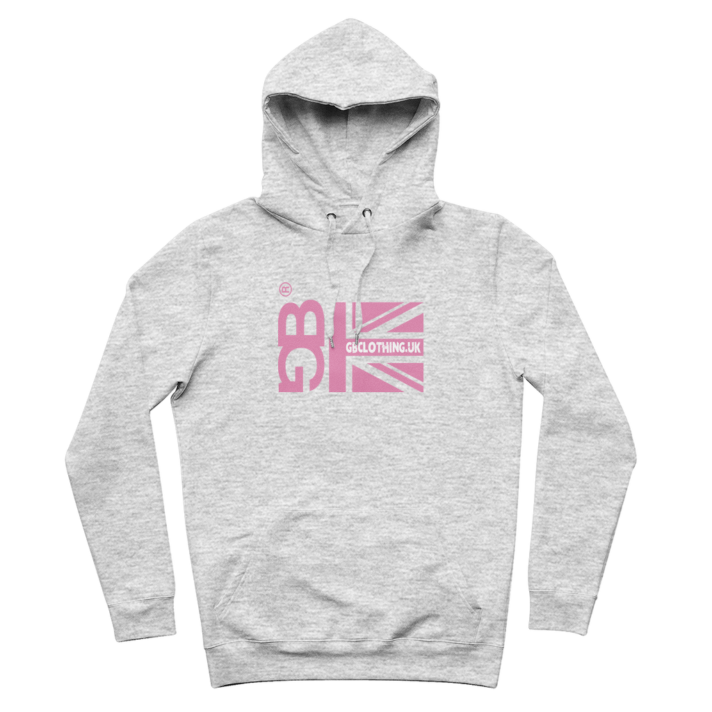 Pink Flag 100% Organic Cotton Hoodie