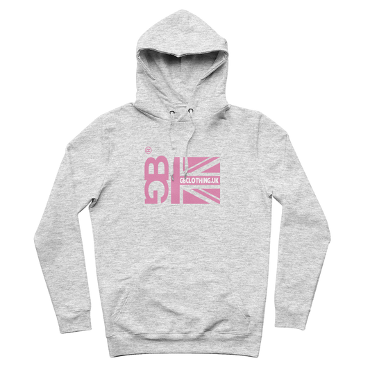 Pink Flag 100% Organic Cotton Hoodie