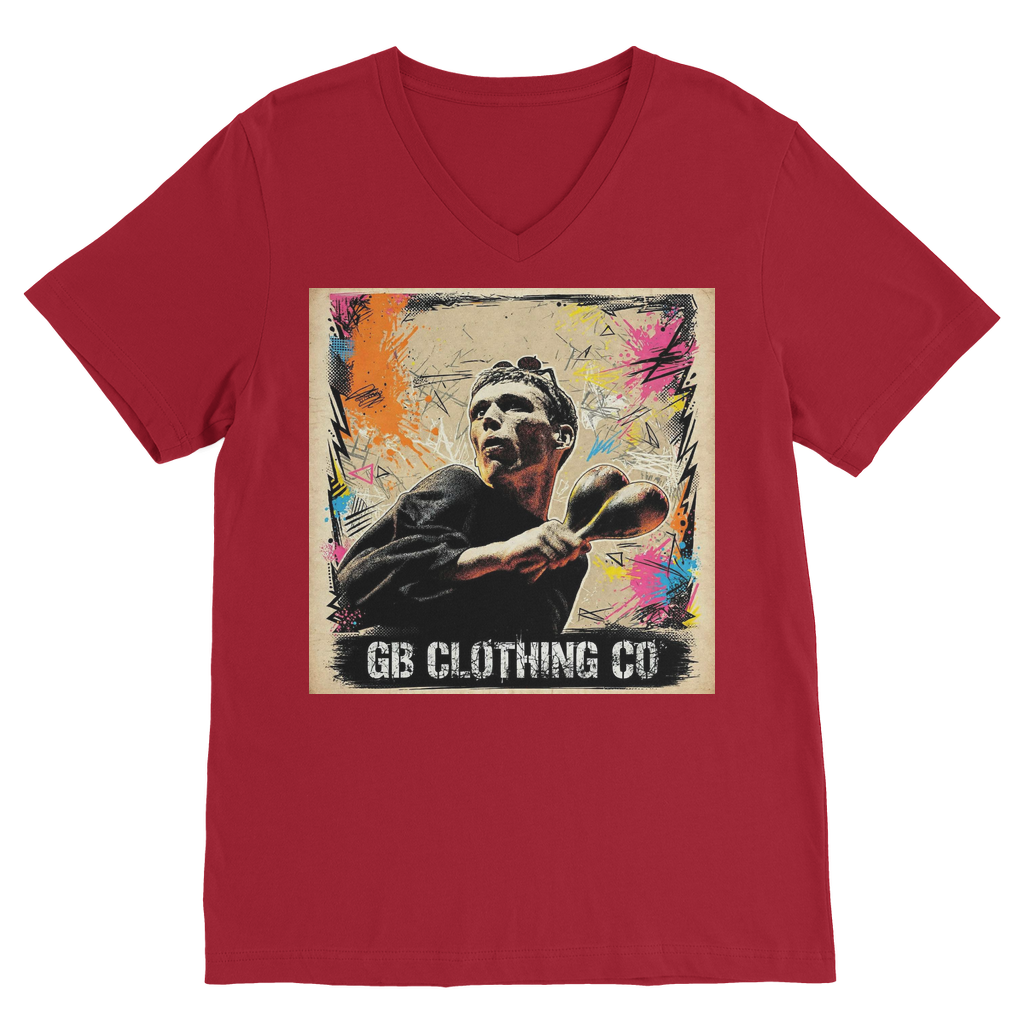 GB Legends - Bez Premium V-Neck T-Shirt