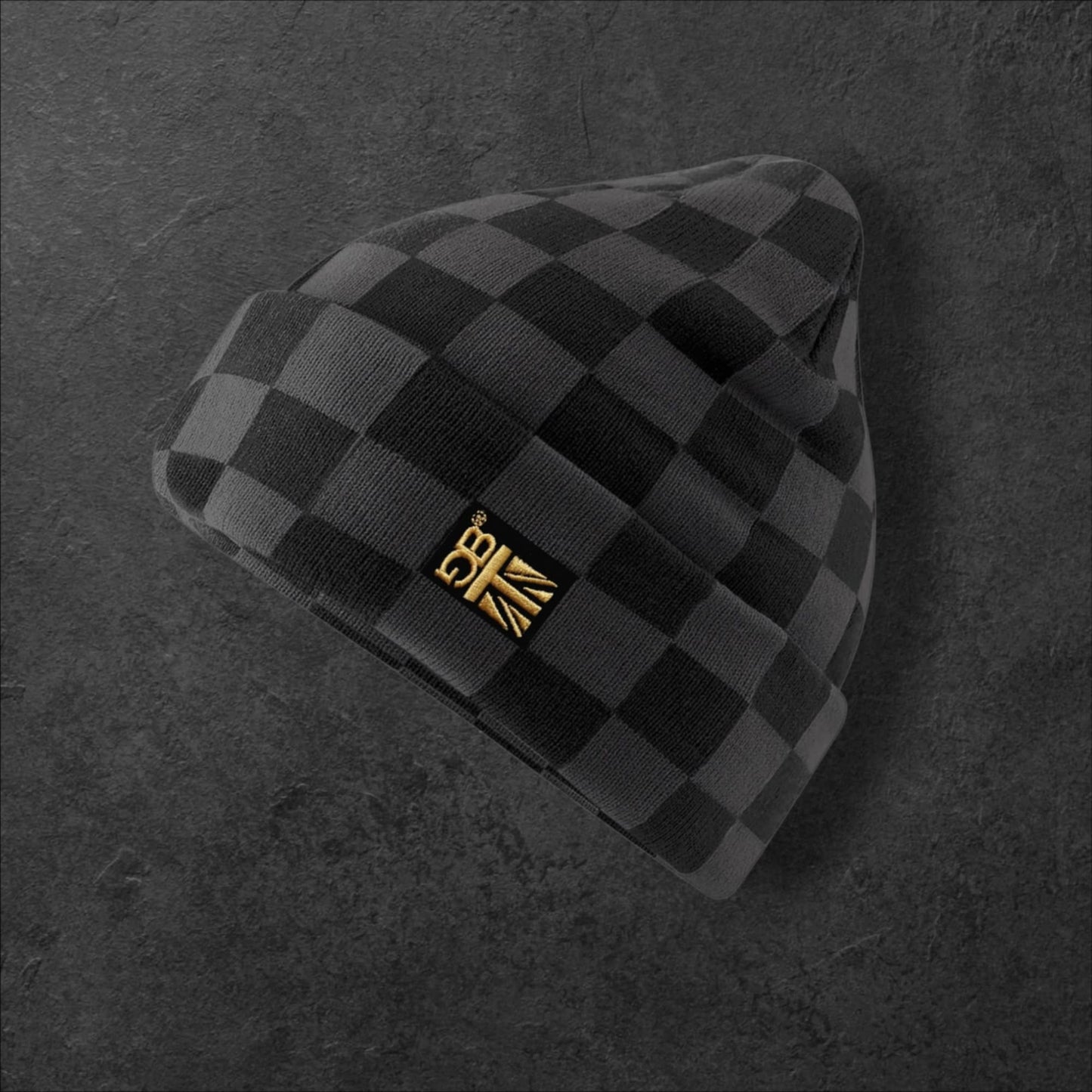 Checkerboard Beanie