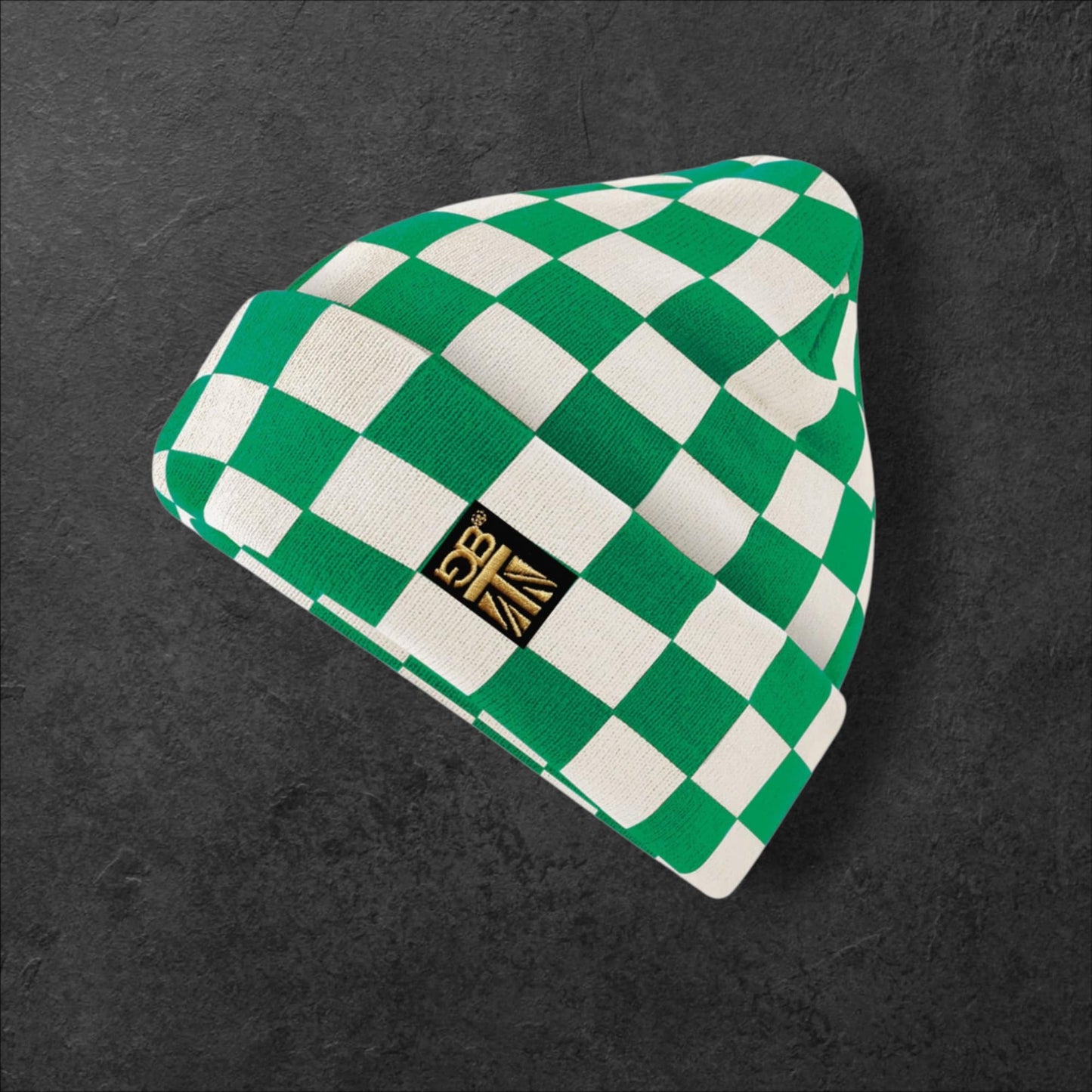 Checkerboard Beanie