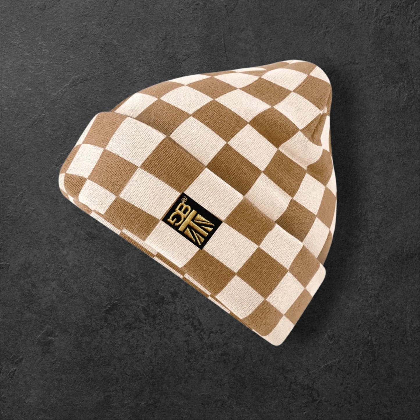 Checkerboard Beanie