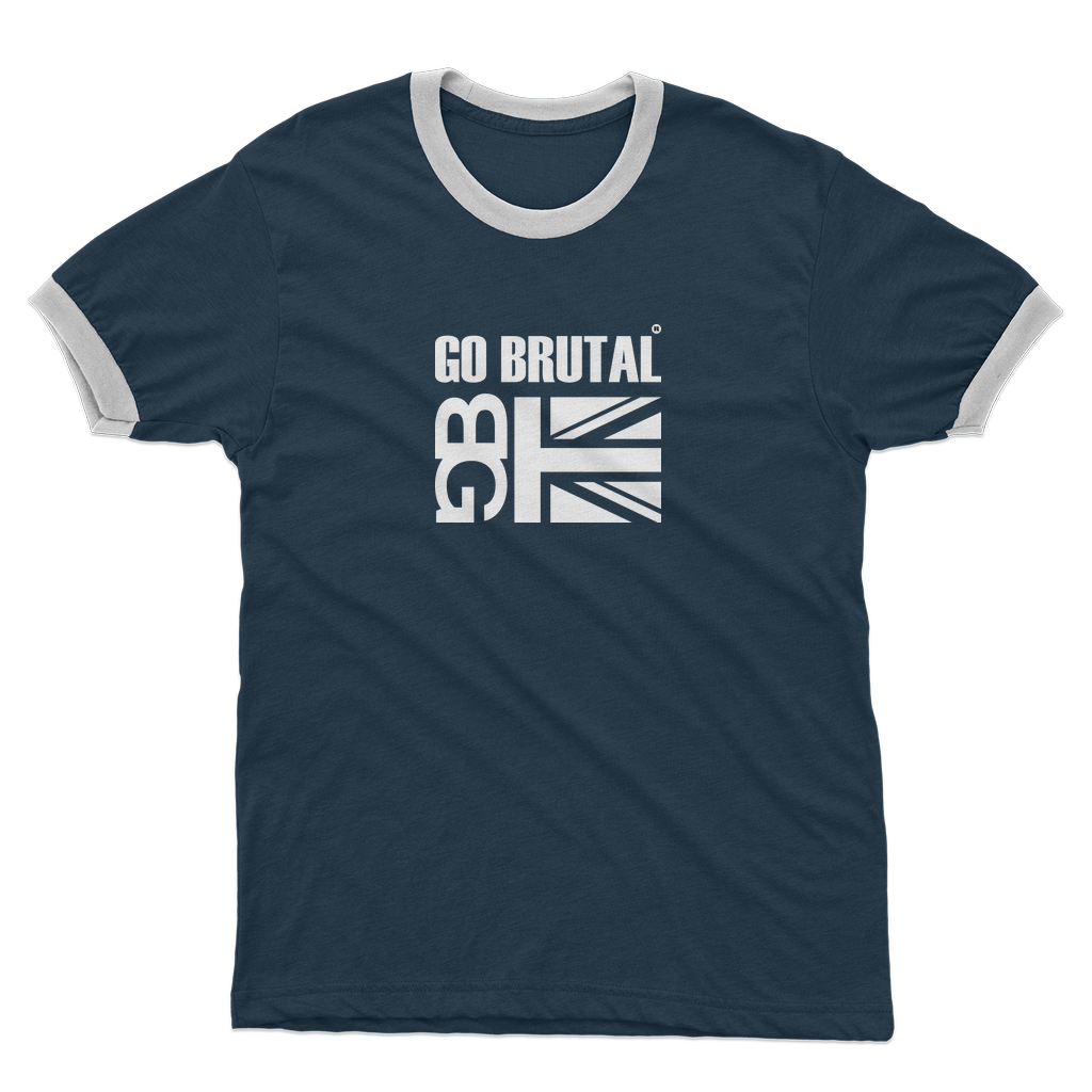 Go Brutal Adult Ringer T-Shirt
