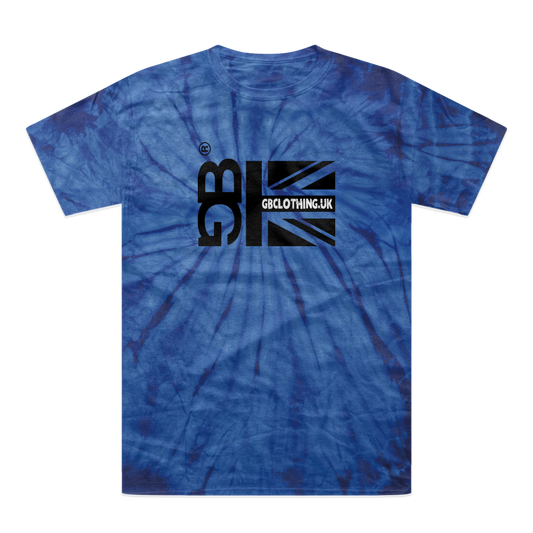 GBClothing.uk Tonal Spider Tie-Dye T-Shirt