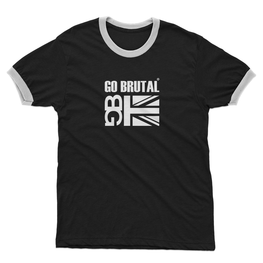 Go Brutal Adult Ringer T-Shirt