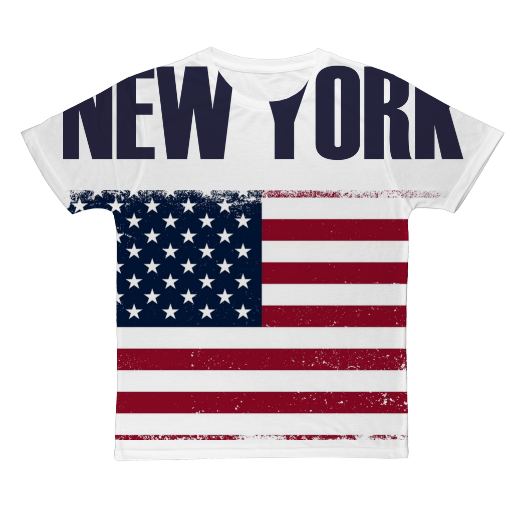 New York Classic Sublimation Unisex T-Shirt