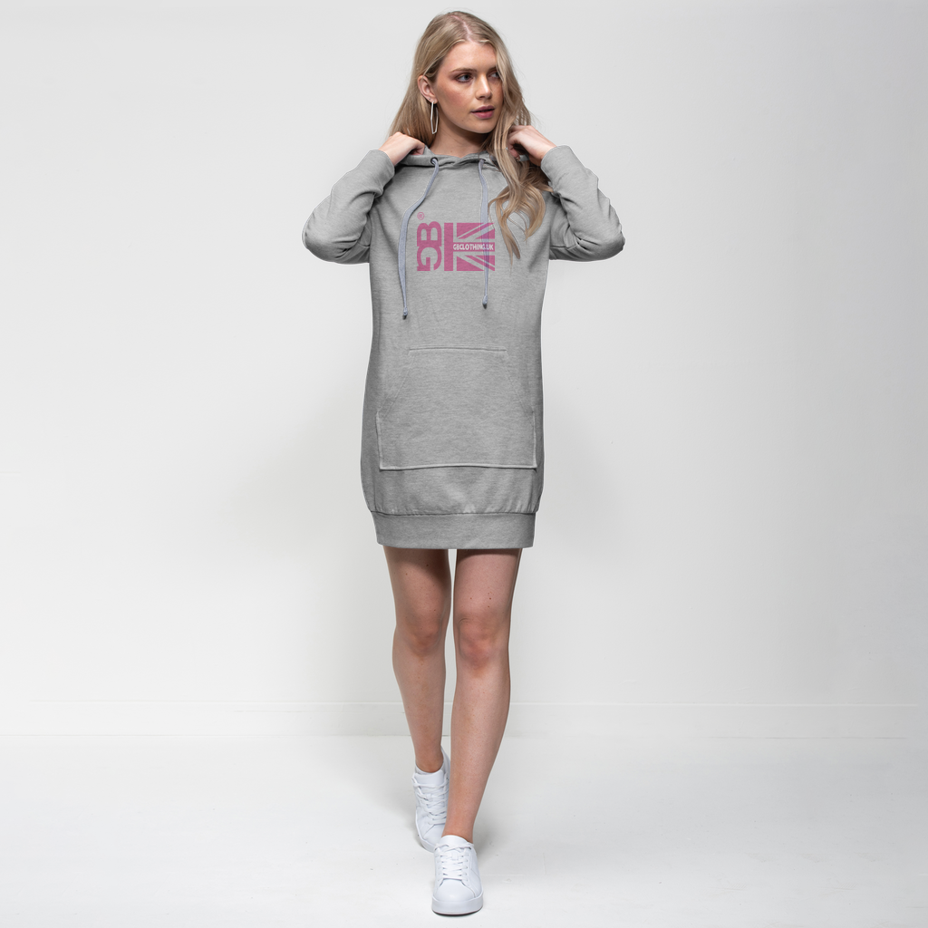 Pink Flag Premium Adult Hoodie Dress