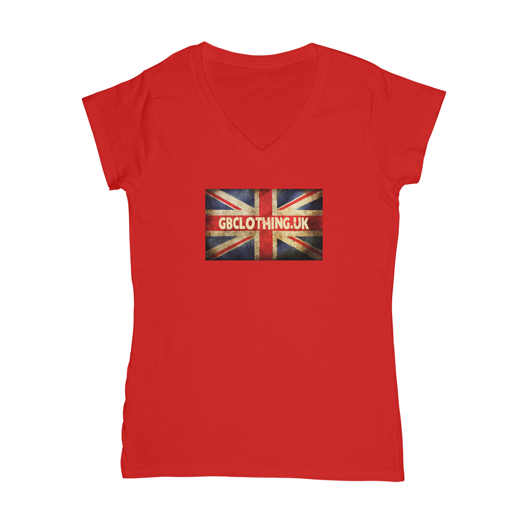 GB Clothing Company Classic Women's V-Neck T-Shirt