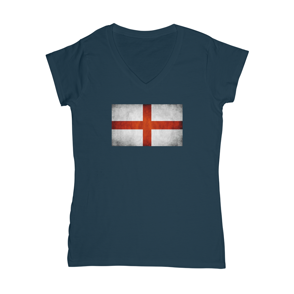 England Women's V-Neck T-Shirt