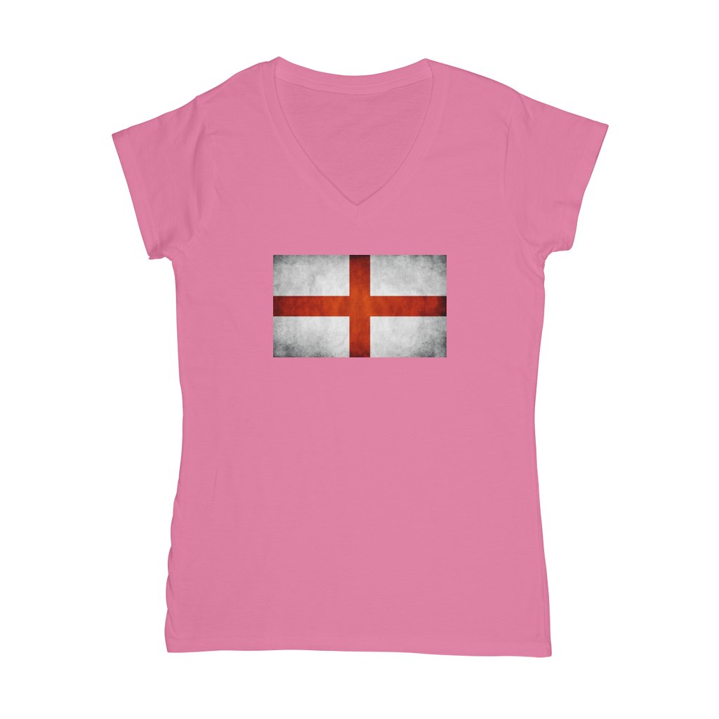 England Women's V-Neck T-Shirt