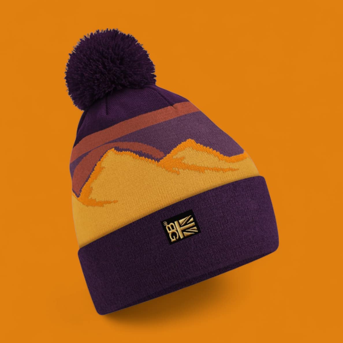 Mountain Peak Bobble Hat