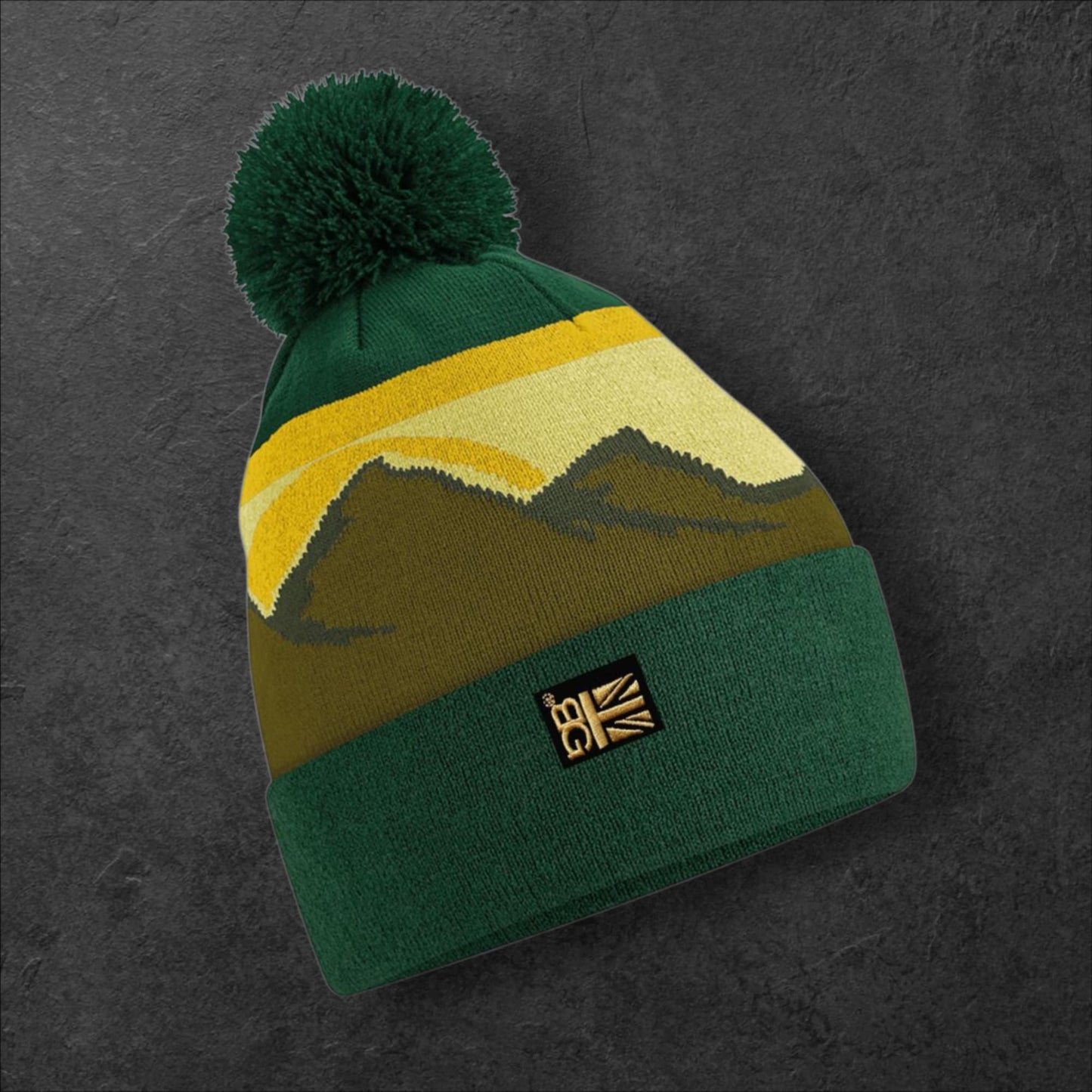 Mountain Peak Bobble Hat