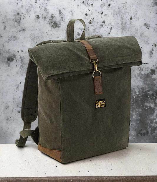 Waxed Canvas Backpack