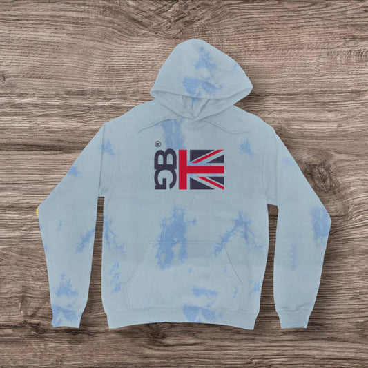 Union Jack Tie Dye Hoodie