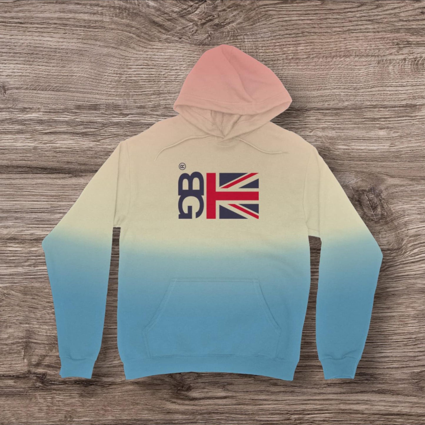 Union Jack Tie Dye Hoodie