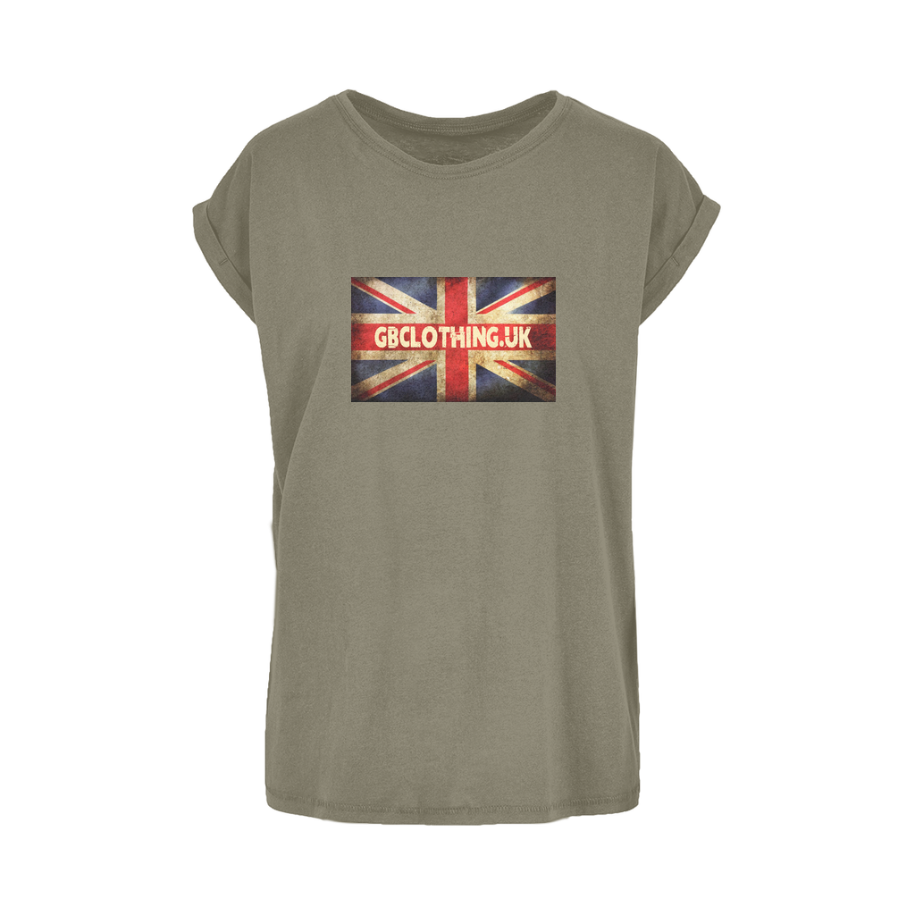 GBC copy Women's Extended Shoulder T-Shirt XS-5XL