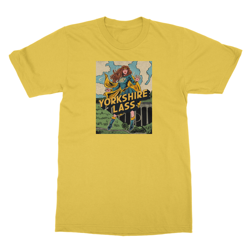 Yorkshire Lass Classic Adult T-Shirt