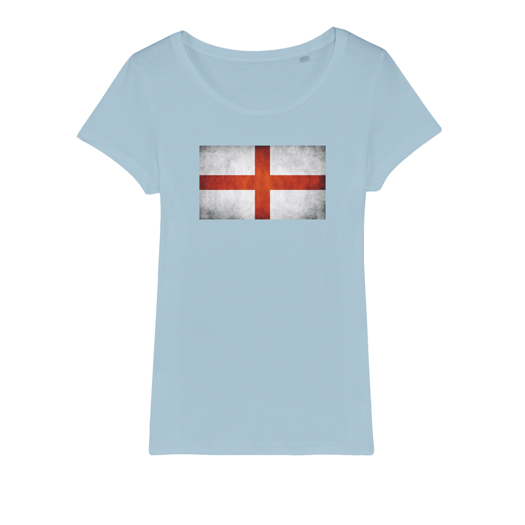 England Organic Jersey Womens T-Shirt