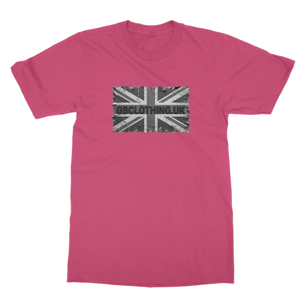 Distressed Black Flag Classic Adult T-Shirt