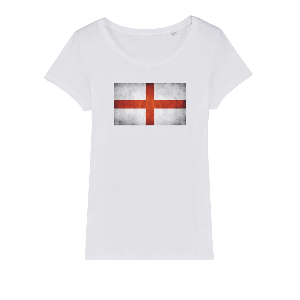 England Organic Jersey Womens T-Shirt