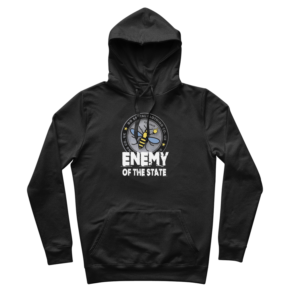Enemy Of The State 100% Organic Cotton Hoodie