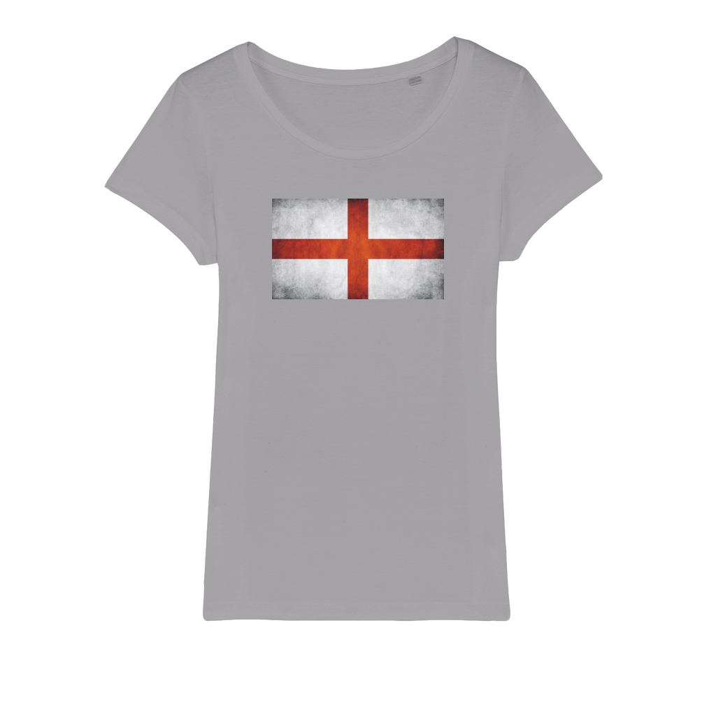 England Organic Jersey Womens T-Shirt