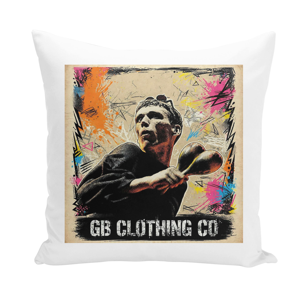 GB Legends - Bez Throw Pillows