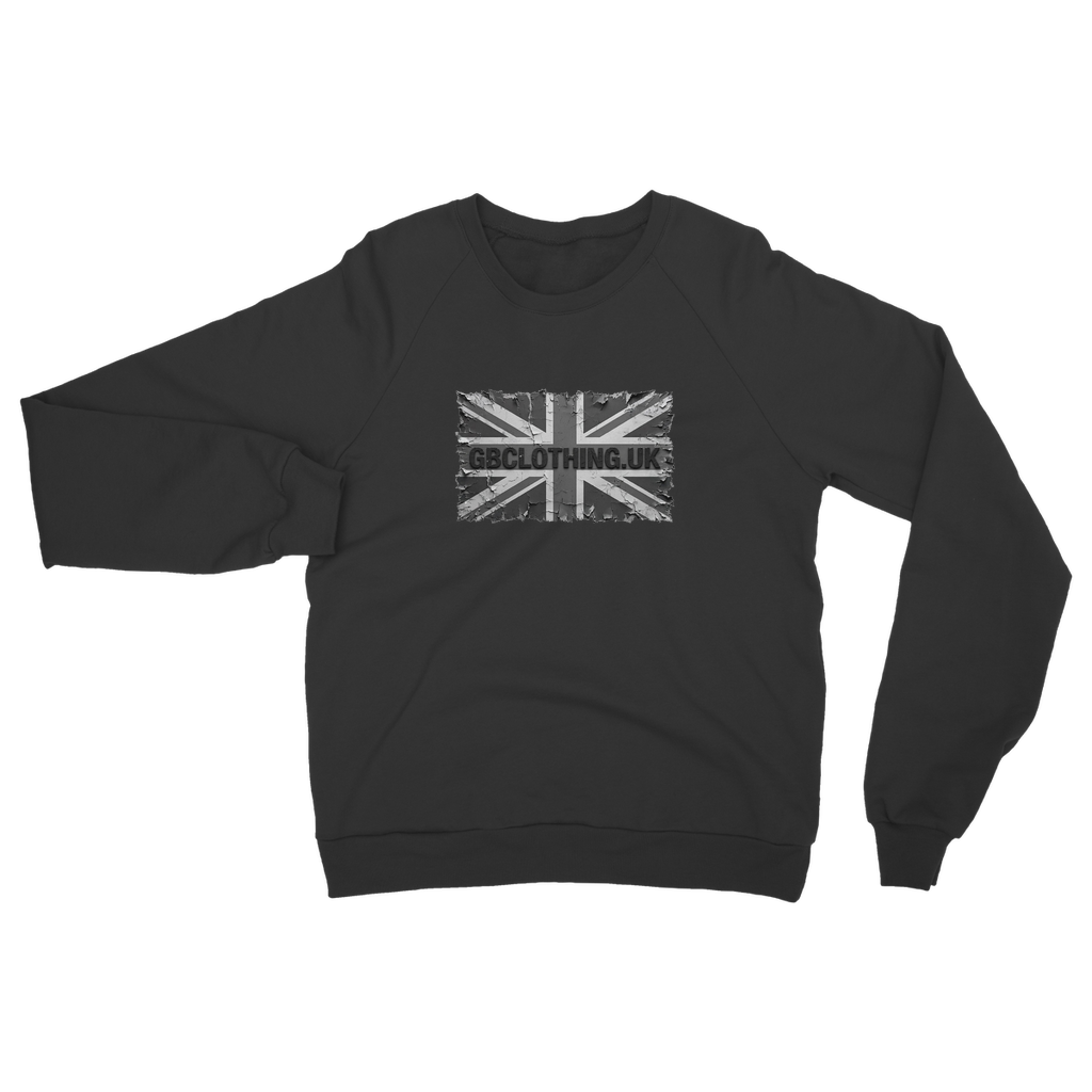 Distressed Black Flag Classic Adult Sweatshirt