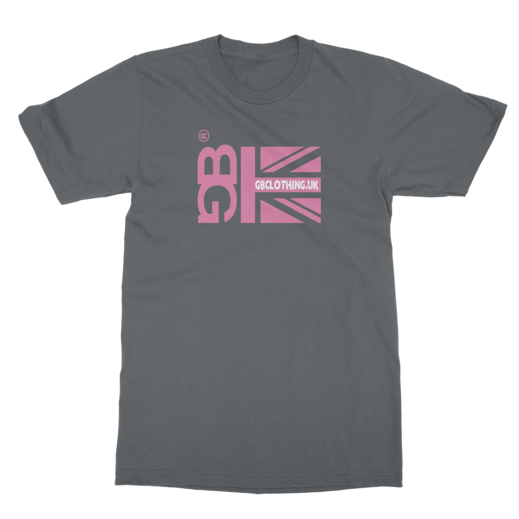 Pink Flag Classic Heavy Cotton Adult T-Shirt