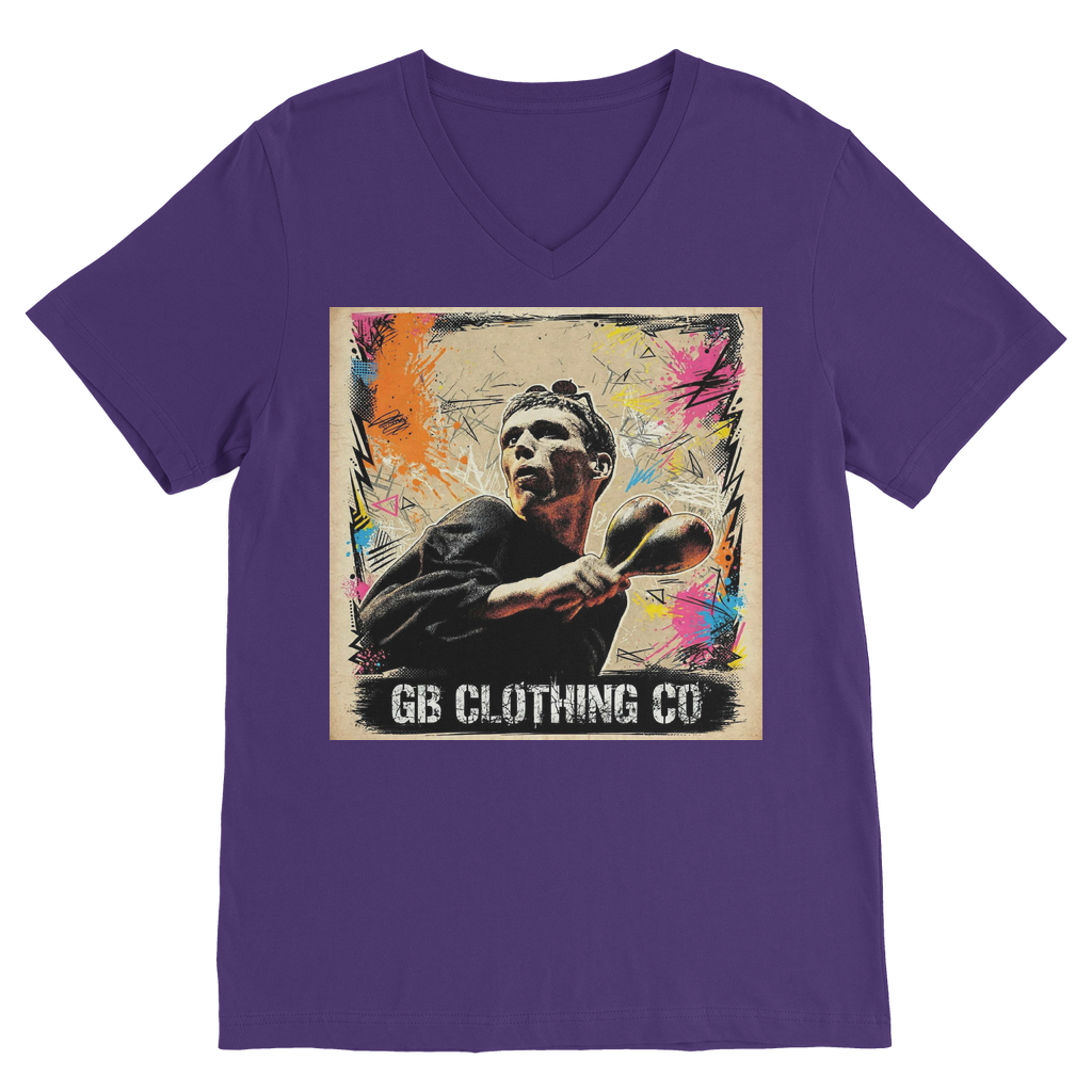 GB Legends - Bez Classic V-Neck T-Shirt