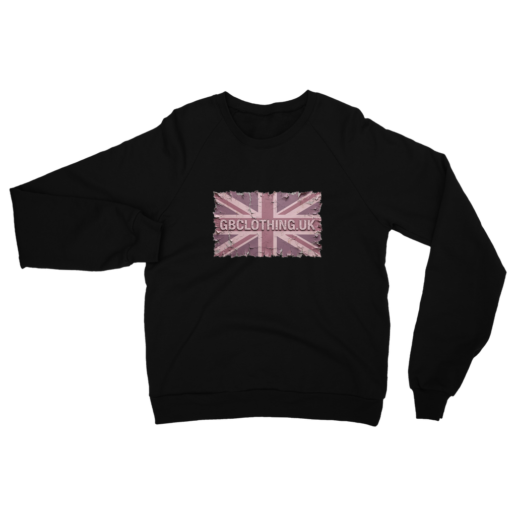 Distressed Pink Classic Adult Sweatshirt