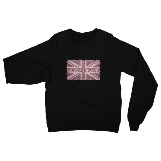 Distressed Pink Classic Adult Sweatshirt