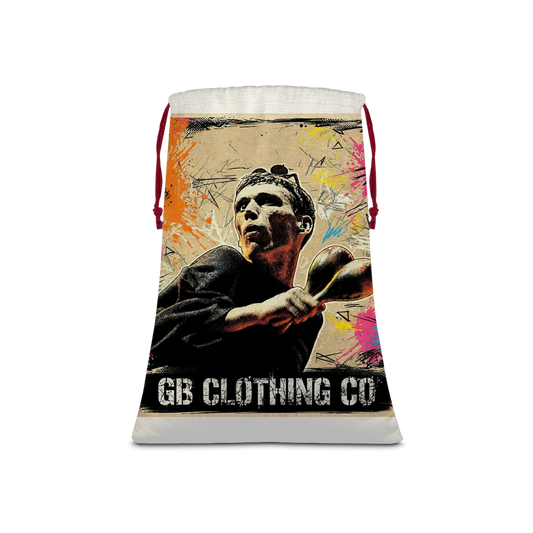 GB Legends - Bez Sublimation Linen Drawstring Sack