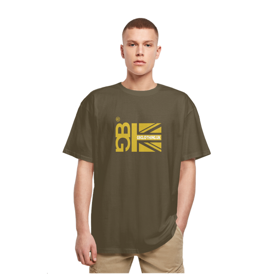 Mustard Flag Heavy Oversized T-Shirt