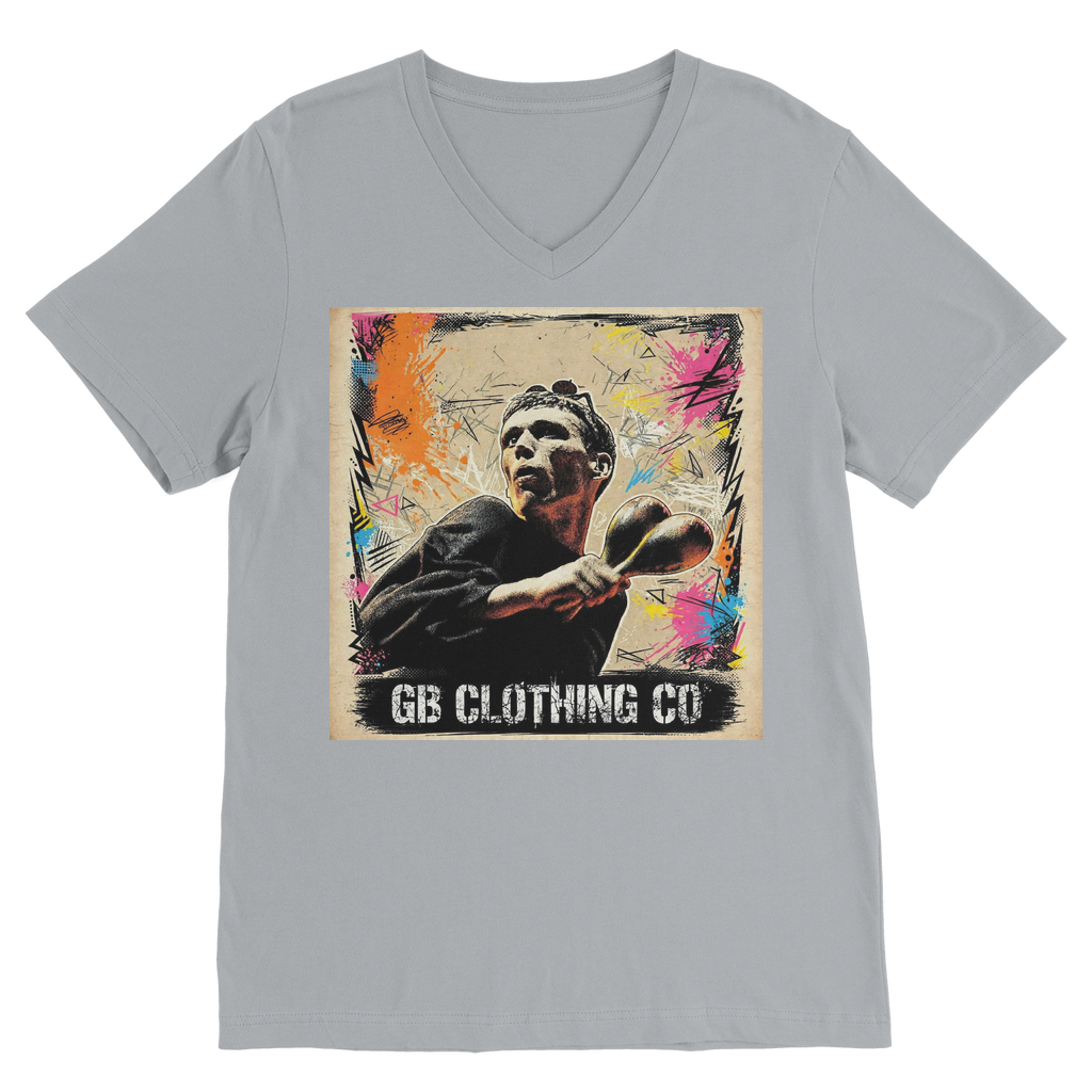 GB Legends - Bez Classic V-Neck T-Shirt