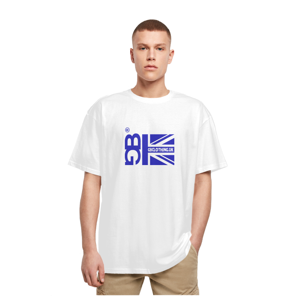 Blue Flag Heavy Oversized T-Shirt