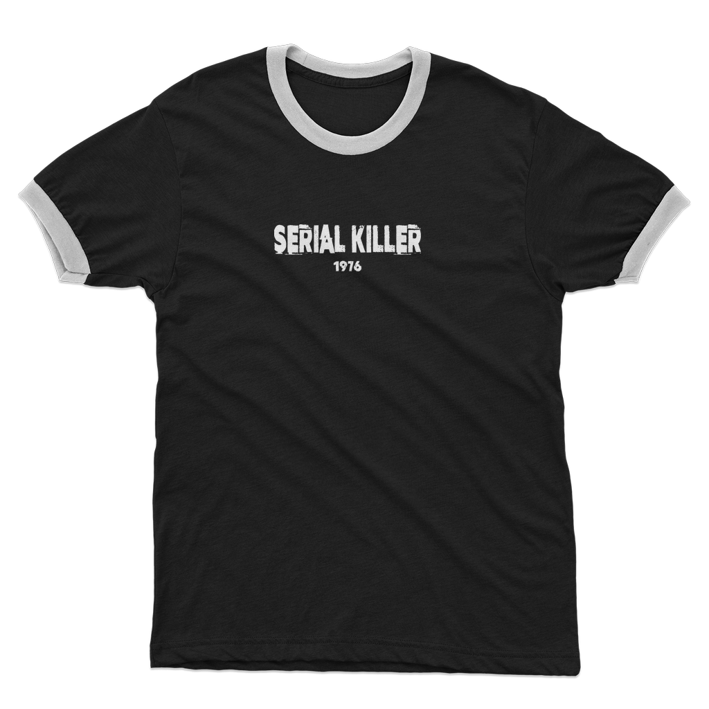 Serial Killer Adult Ringer T-Shirt