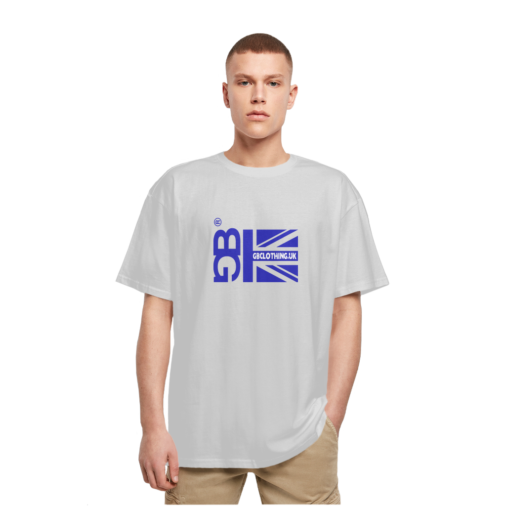 Blue Flag Heavy Oversized T-Shirt