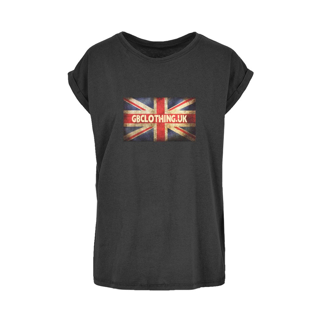 GBC copy Women's Extended Shoulder T-Shirt XS-5XL
