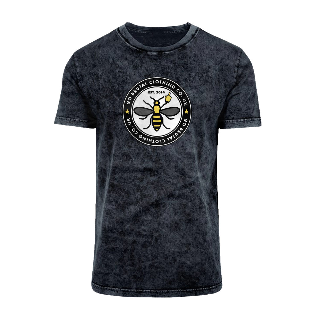 GBee Of Manchester Acid Washed T-Shirt
