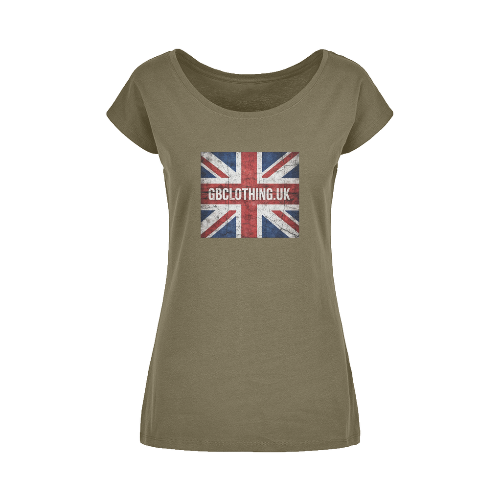 GB Wide Neck Womens T-Shirt XS-5XL