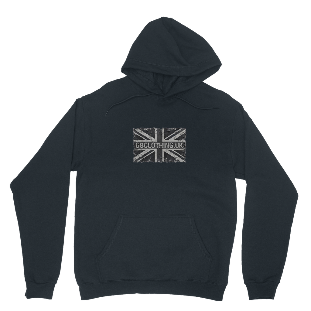 Distressed Black Flag Classic Adult Hoodie
