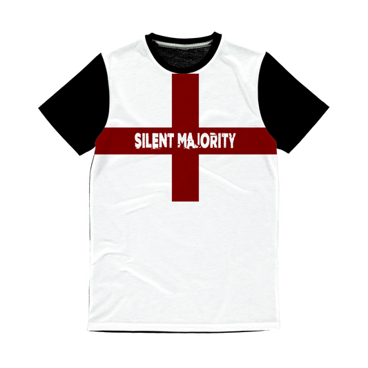 Silent Majority Classic Sublimation Panel T-Shirt