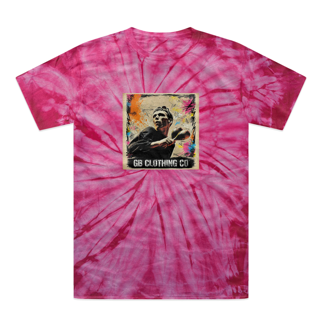 GB Legends - Bez Tonal Spider Tie-Dye T-Shirt