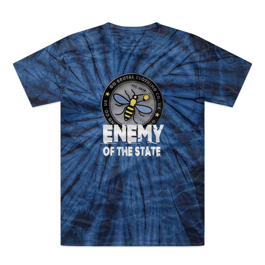 Enemy Of The State Tonal Spider Tie-Dye T-Shirt