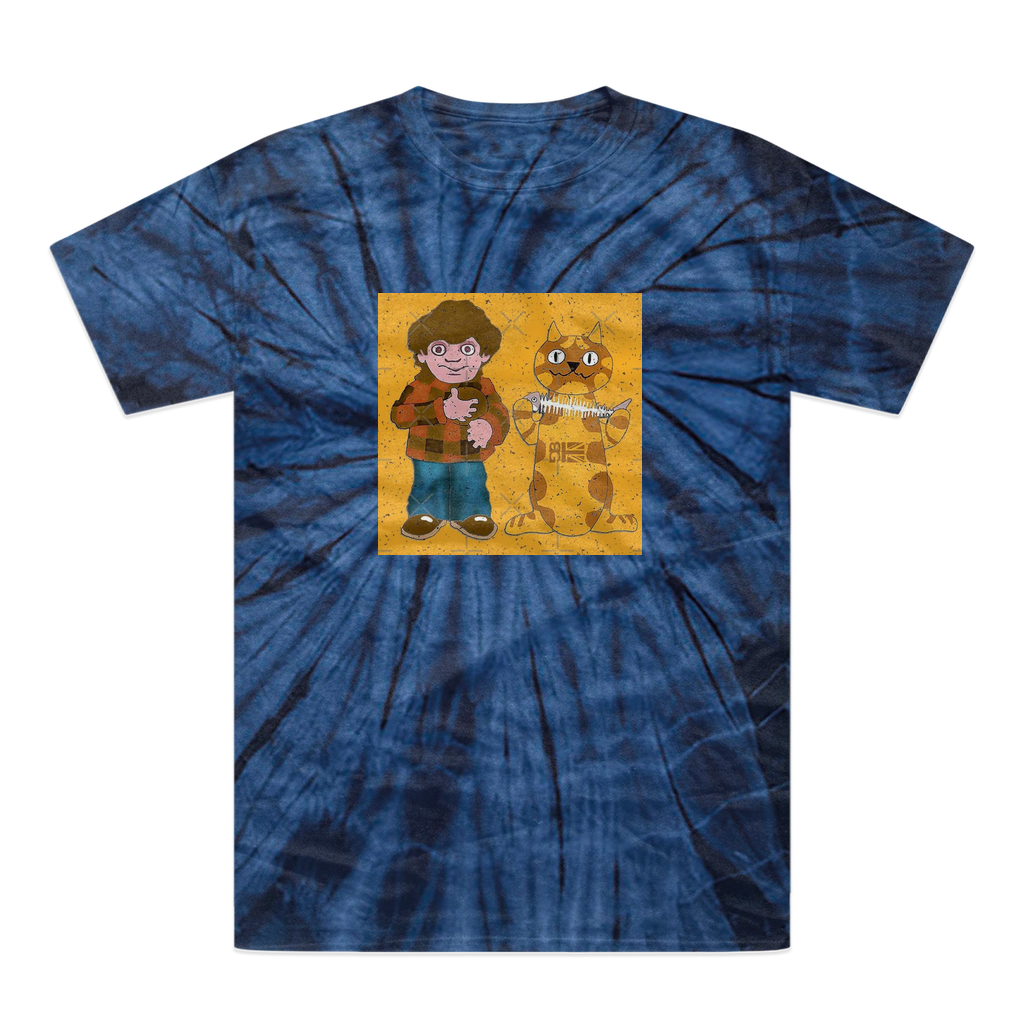 Charly Says Tonal Spider Tie-Dye T-Shirt