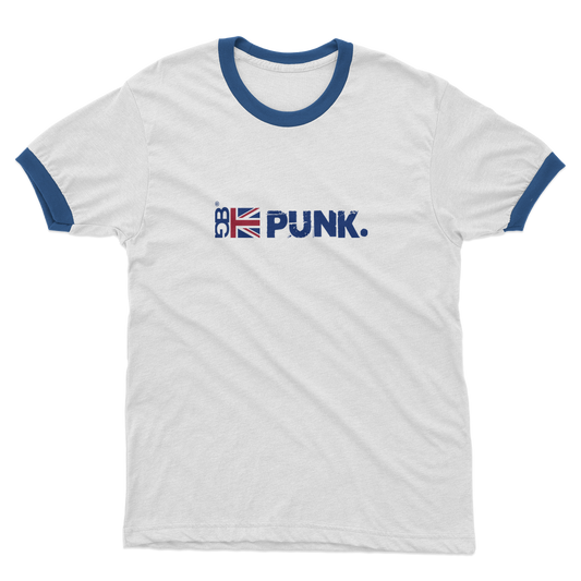 Punk. Adult Ringer T-Shirt