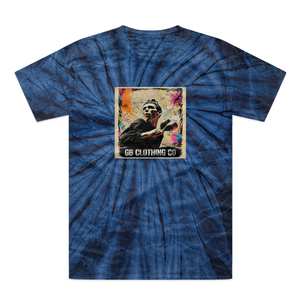 GB Legends - Bez Tonal Spider Tie-Dye T-Shirt