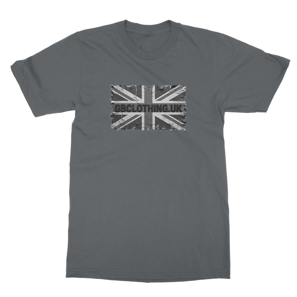Distressed Black Flag Classic Adult T-Shirt