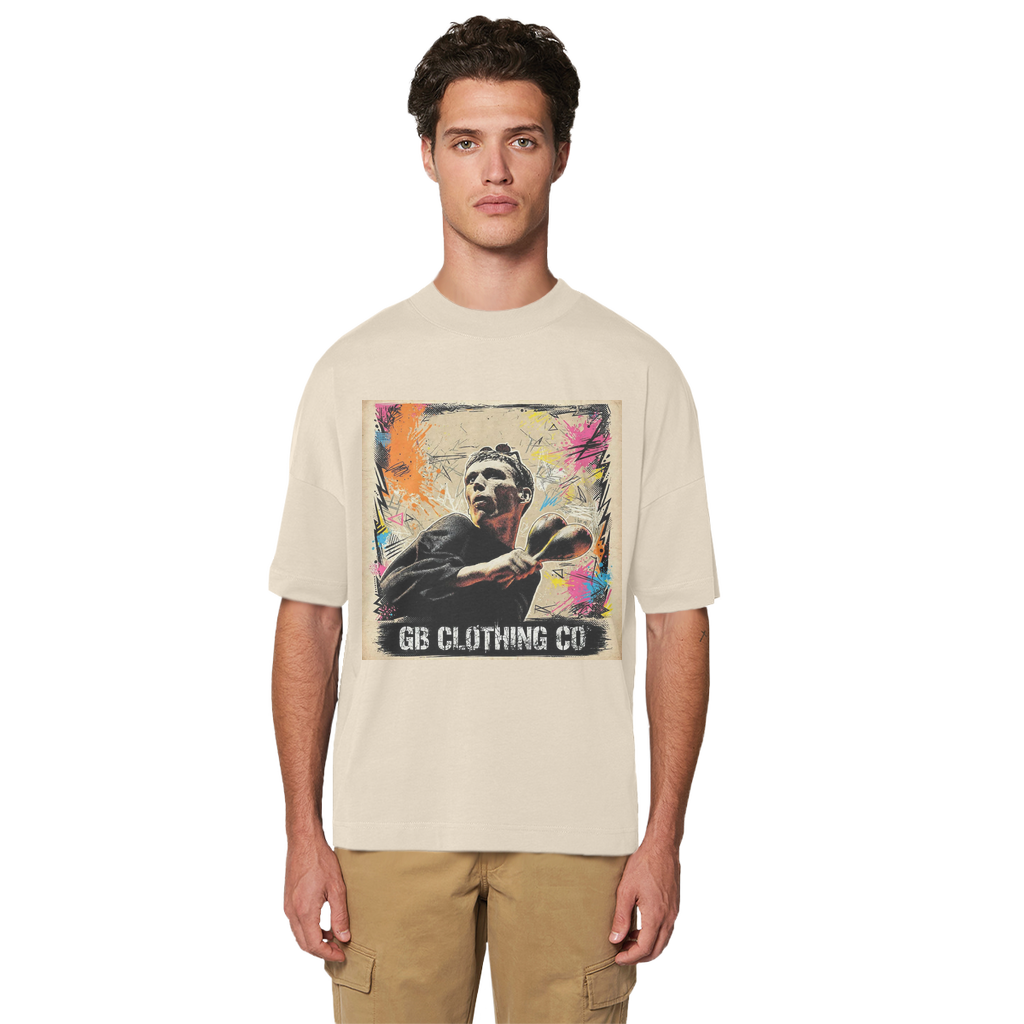GB Legends - Bez Premium Organic Oversized T-Shirt